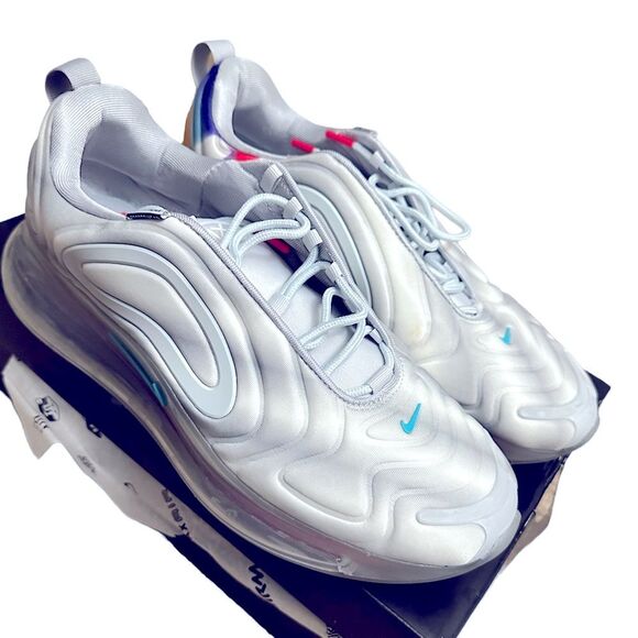 Nike Shoes - Nike Air Max 720 Sneakers Grey Airbrush Running Shoes Size 11